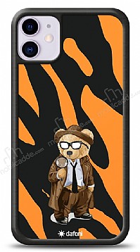 Dafoni Art iPhone 11 Detective Teddy Bear Klf
