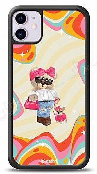 Dafoni Art iPhone 11 Pinky Bear Klf