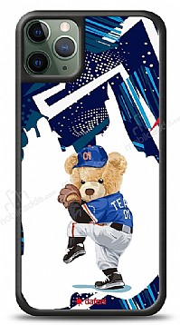 Dafoni Art iPhone 11 Pro Max Hand Soccer Teddy Bear Klf