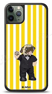 Dafoni Art iPhone 11 Pro Max Suit Pug Klf