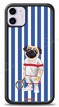 Dafoni Art iPhone 11 Tennis Boy Pug Klf