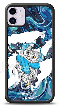 Dafoni Art iPhone 11 Winter Owl Klf