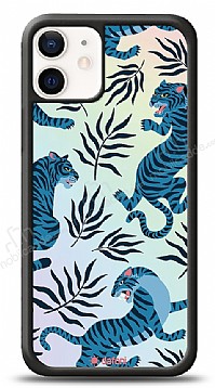 Dafoni Hologram iPhone 12 / iPhone 12 Pro 6.1 in Blue Tiger Klf