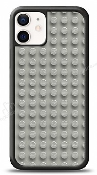 iPhone 12 / iPhone 12 Pro 6.1 in Dafoni Brick Legolarla Yaplm Gri Klf