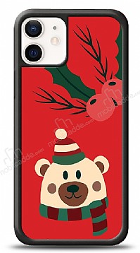 Dafoni Art iPhone 12 Mini 5.4 in Christmas Bear Klf