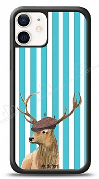 Dafoni Art iPhone 12 Mini 5.4 in Fedora Deer Klf