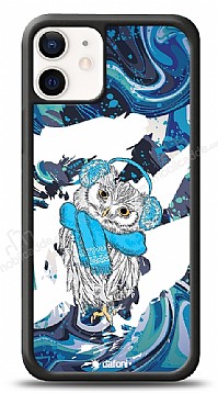 Dafoni Art iPhone 12 Mini 5.4 in Winter Owl Klf