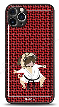 Dafoni Art iPhone 12 Pro 6.1 in Karate Fighter Pug Klf
