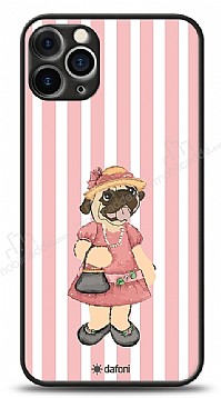 Dafoni Art iPhone 12 Pro 6.1 in Pug Girl Klf