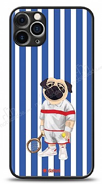 Dafoni Art iPhone 12 Pro 6.1 in Tennis Boy Pug Klf