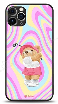 Dafoni Art iPhone 12 Pro 6.1 in Tennis Girl Bear Klf