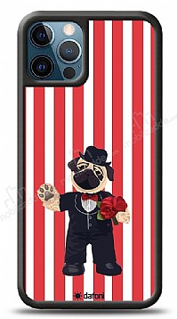 Dafoni Art iPhone 12 Pro Max 6.7 in Gentleman Pug Klf