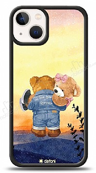 Dafoni Art iPhone 13 Mini Sunset Teddy Bears Klf