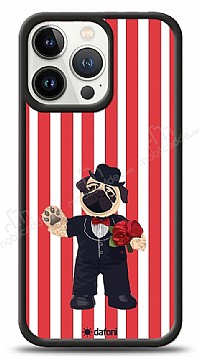 Dafoni Art iPhone 13 Pro Gentleman Pug Klf