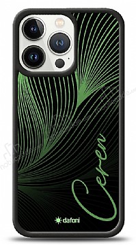 Dafoni Neon iPhone 13 Pro Max Kiiye zel simli Linear Klf