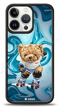 Dafoni Art iPhone 13 Pro Max Skating Teddy Bear Klf