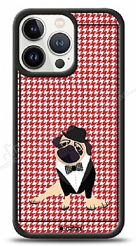 Dafoni Art iPhone 13 Pro Max Tuxedo Pug Klf