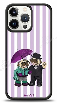 Dafoni Art iPhone 13 Pro Rainy Day Pugs Klf