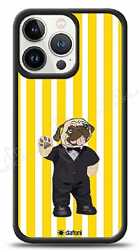 Dafoni Art iPhone 13 Pro Suit Pug Klf