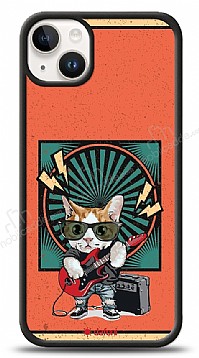 Dafoni Art iPhone 14 Plus Guitarist Cat Klf