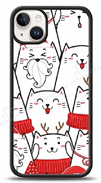Dafoni Art iPhone 14 Plus New Year Cats Klf