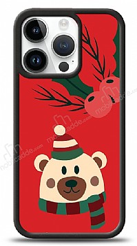 Dafoni Art iPhone 14 Pro Christmas Bear Klf