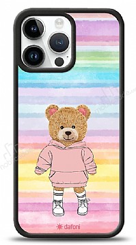 Dafoni Art iPhone 14 Pro Max Chic Teddy Bear Klf
