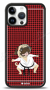 Dafoni Art iPhone 14 Pro Max Karate Fighter Pug Klf