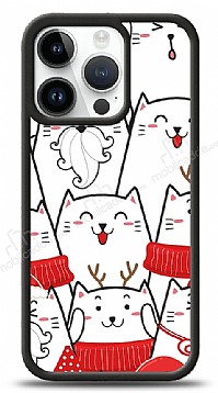 Dafoni Art iPhone 14 Pro New Year Cats Klf