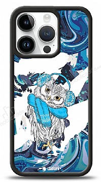 Dafoni Art iPhone 14 Pro Winter Owl Klf