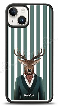 Dafoni Art iPhone 15 Green Deer Klf
