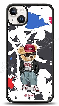 Dafoni Art iPhone 15 Plus Sporty Teddy Bear Klf