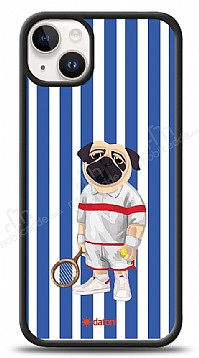 Dafoni Art iPhone 15 Plus Tennis Boy Pug Klf