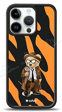 Dafoni Art iPhone 15 Pro Detective Teddy Bear Klf