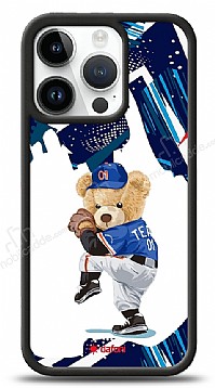 Dafoni Art iPhone 15 Pro Hand Soccer Teddy Bear Klf