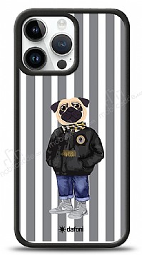 Dafoni Art iPhone 15 Pro Max Pug Love Klf