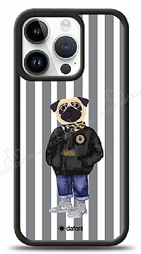 Dafoni Art iPhone 15 Pro Pug Love Klf