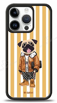 Dafoni Art iPhone 15 Pro Pug Style Klf