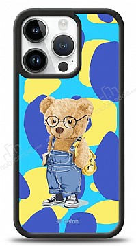 Dafoni Art iPhone 15 Pro Student Teddy Bear Klf