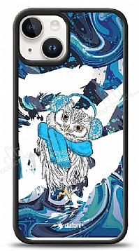 Dafoni Art iPhone 15 Winter Owl Klf