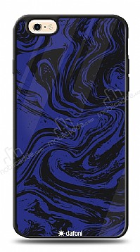 Dafoni Glossy iPhone 6 / 6S Navy Blue Marble Klf