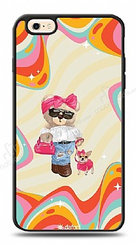 Dafoni Art iPhone 6 Plus / 6S Plus Pinky Bear Klf