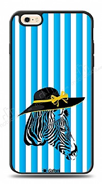 Dafoni Art iPhone 6 Plus / 6S Plus Zebra Siluet Klf