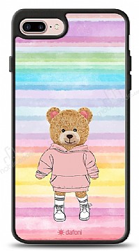Dafoni Art iPhone 7 Plus / 8 Plus Chic Teddy Bear Klf