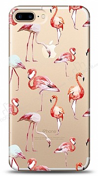iPhone 7 Plus / 8 Plus Flamingo Resimli Klf