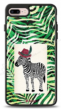 Dafoni Art iPhone 7 Plus / 8 Plus Nature Zebra Klf