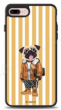Dafoni Art iPhone 7 Plus / 8 Plus Pug Style Klf