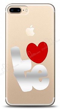 iPhone 7 Plus / 8 Plus Silver Love Klf