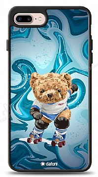 Dafoni Art iPhone 7 Plus / 8 Plus Skating Teddy Bear Klf