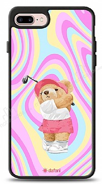 Dafoni Art iPhone 7 Plus / 8 Plus Tennis Girl Bear Klf